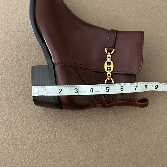 Sam Edelman Brawley Buckled Ankle Boot - NWT -Deep Pecan - Sz 8 - Picture 8 of 9